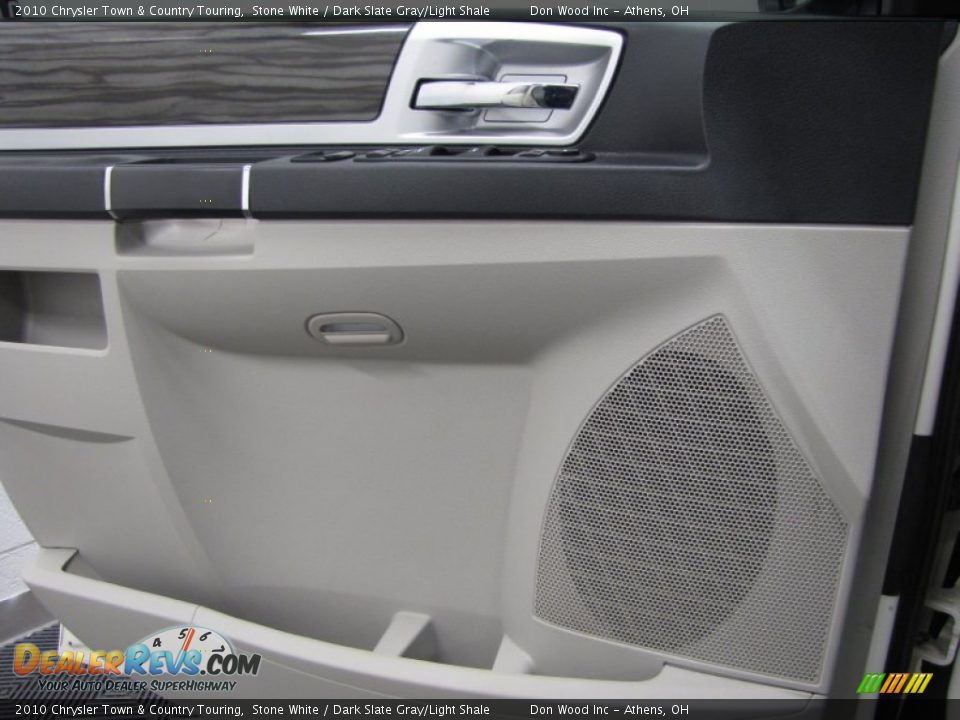 2010 Chrysler Town & Country Touring Stone White / Dark Slate Gray/Light Shale Photo #14