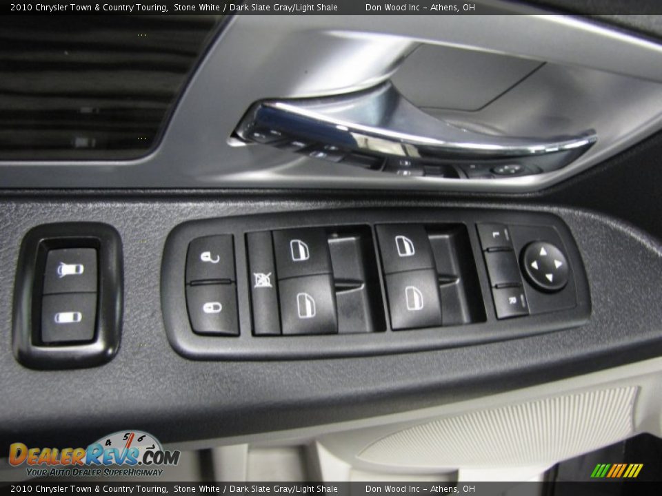 2010 Chrysler Town & Country Touring Stone White / Dark Slate Gray/Light Shale Photo #15