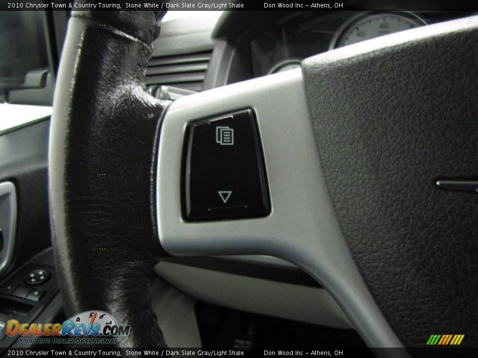 2010 Chrysler Town & Country Touring Stone White / Dark Slate Gray/Light Shale Photo #19