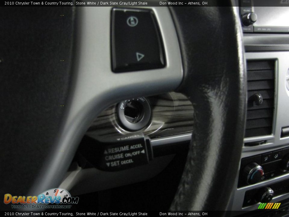 2010 Chrysler Town & Country Touring Stone White / Dark Slate Gray/Light Shale Photo #21