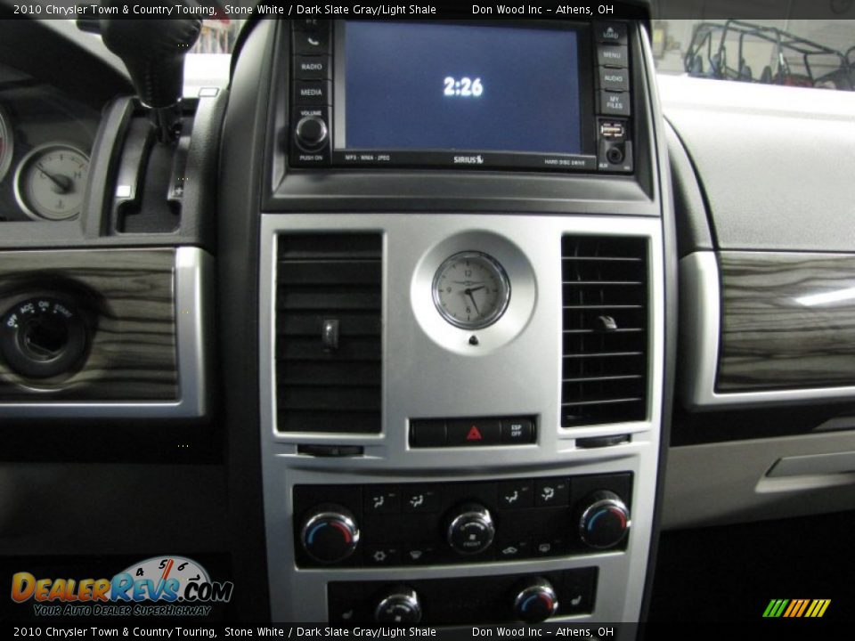 2010 Chrysler Town & Country Touring Stone White / Dark Slate Gray/Light Shale Photo #25