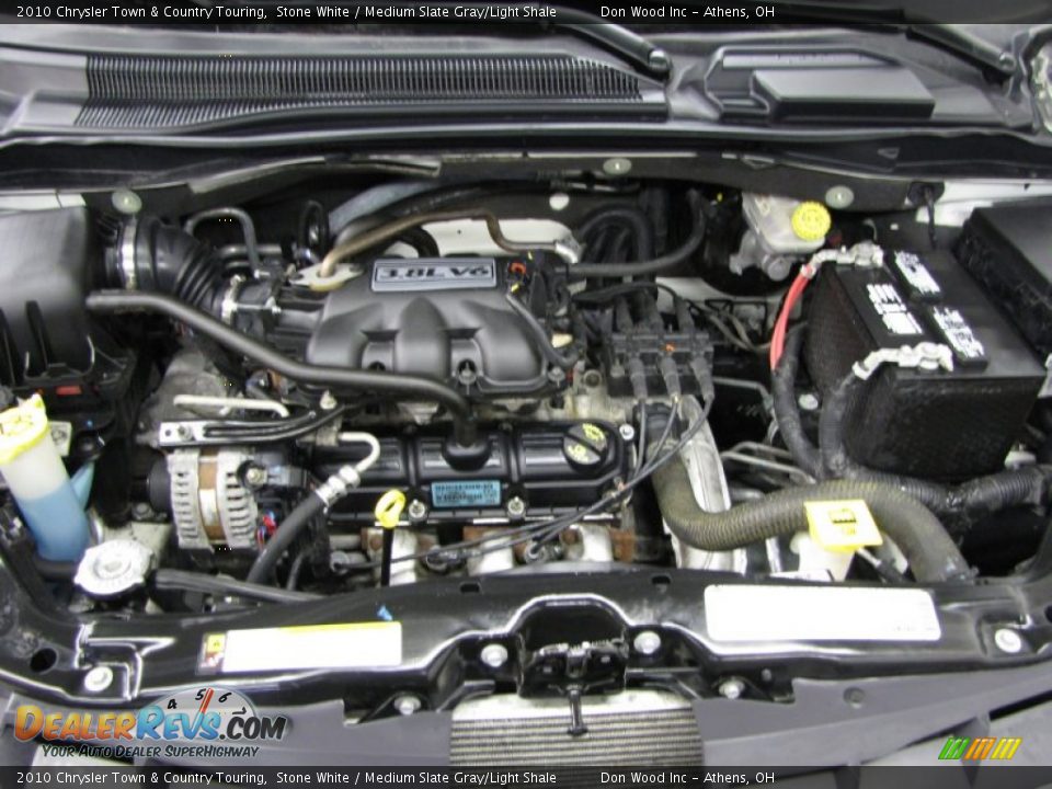2010 Chrysler Town & Country Touring 3.8 Liter OHV 12-Valve V6 Engine Photo #7