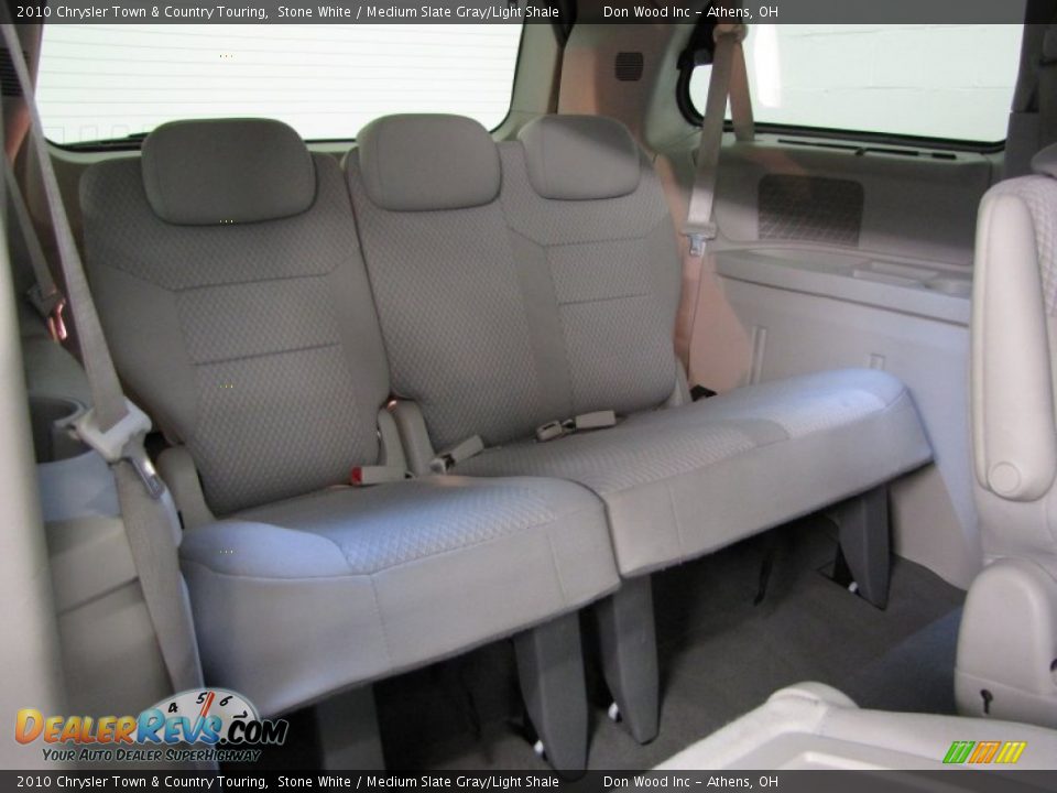 Rear Seat of 2010 Chrysler Town & Country Touring Photo #11