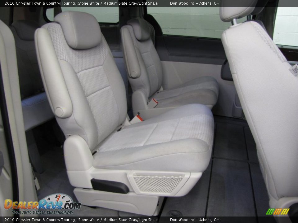 2010 Chrysler Town & Country Touring Stone White / Medium Slate Gray/Light Shale Photo #12