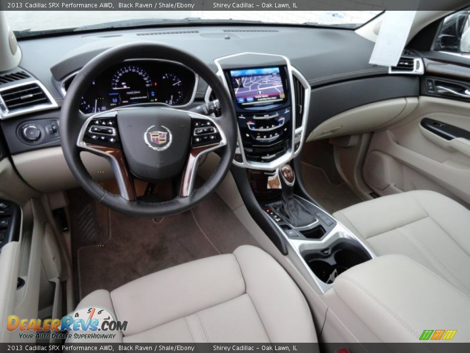 Shale/Ebony Interior - 2013 Cadillac SRX Performance AWD Photo #12