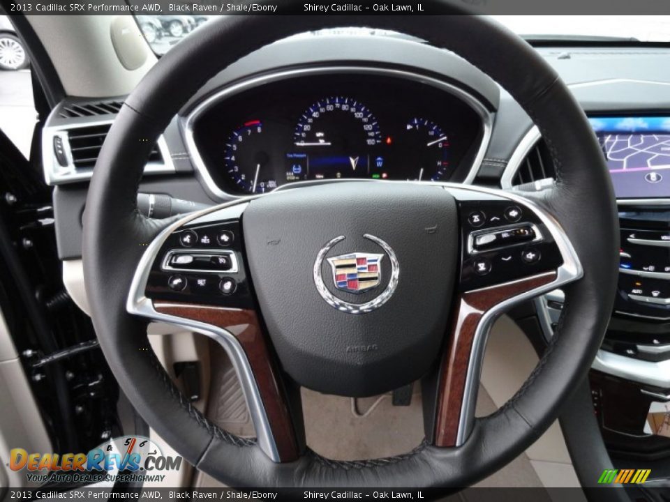 2013 Cadillac SRX Performance AWD Steering Wheel Photo #18