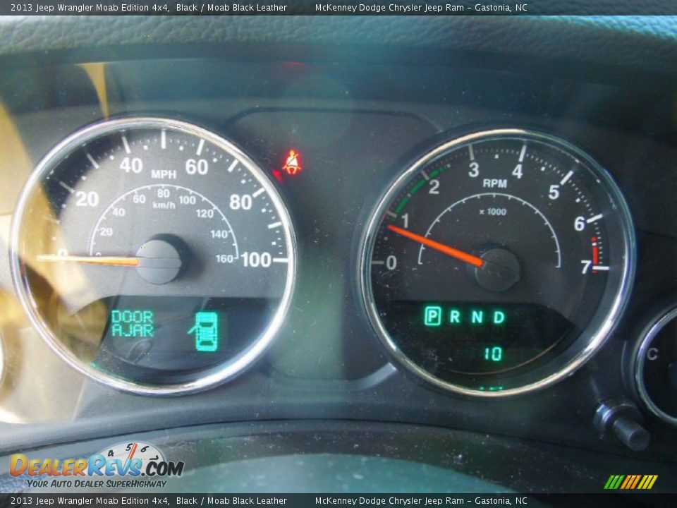 2013 Jeep Wrangler Moab Edition 4x4 Gauges Photo #16