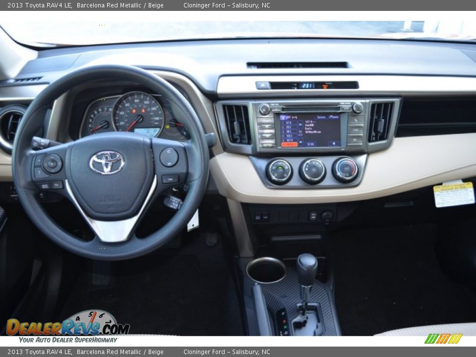 Dashboard of 2013 Toyota RAV4 LE Photo #20