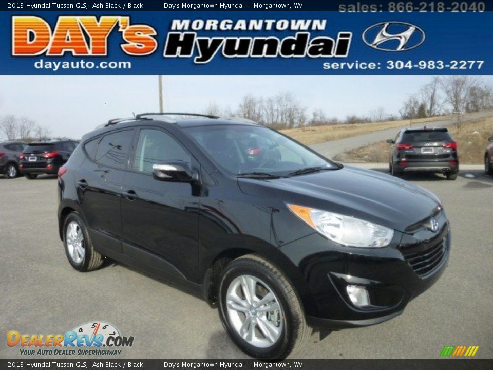 2013 Hyundai Tucson GLS Ash Black / Black Photo #1