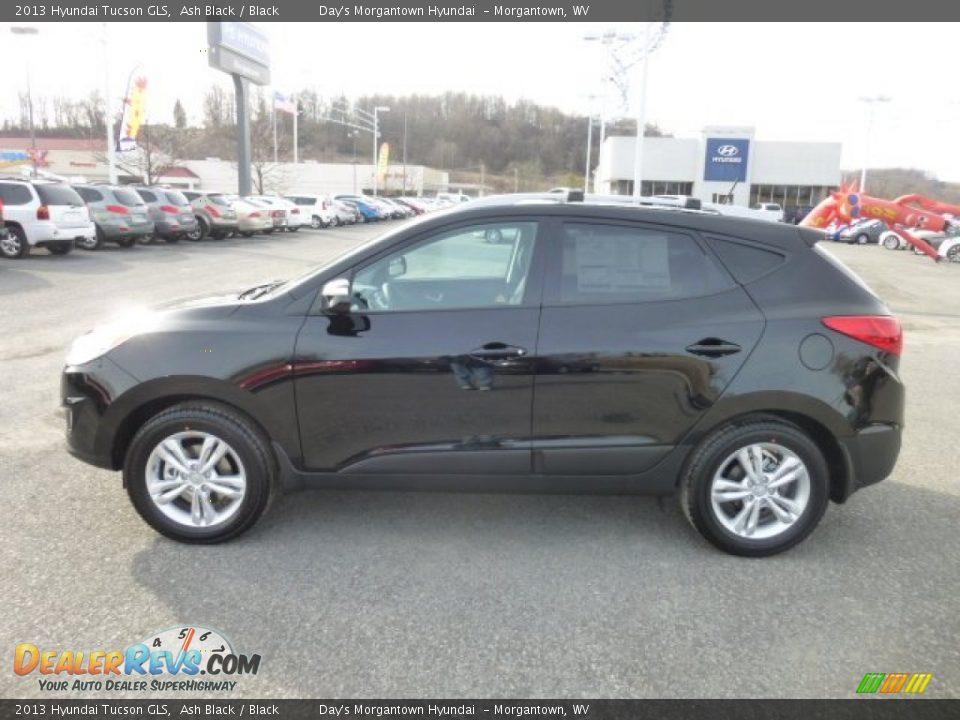 2013 Hyundai Tucson GLS Ash Black / Black Photo #4