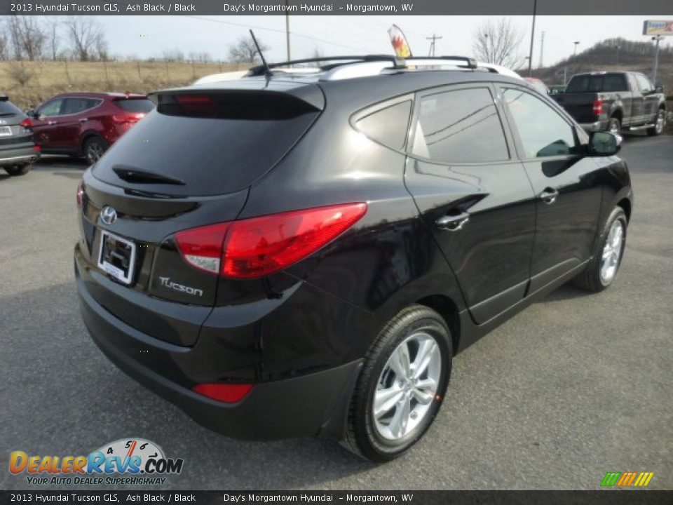2013 Hyundai Tucson GLS Ash Black / Black Photo #7