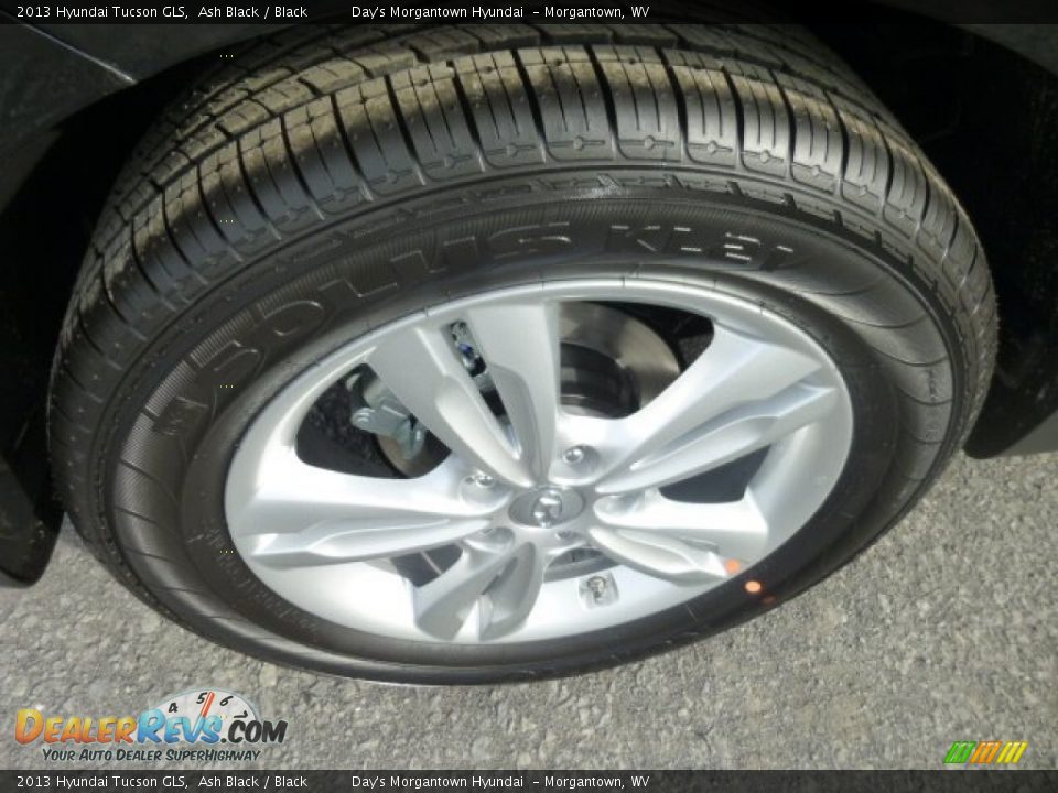 2013 Hyundai Tucson GLS Ash Black / Black Photo #9