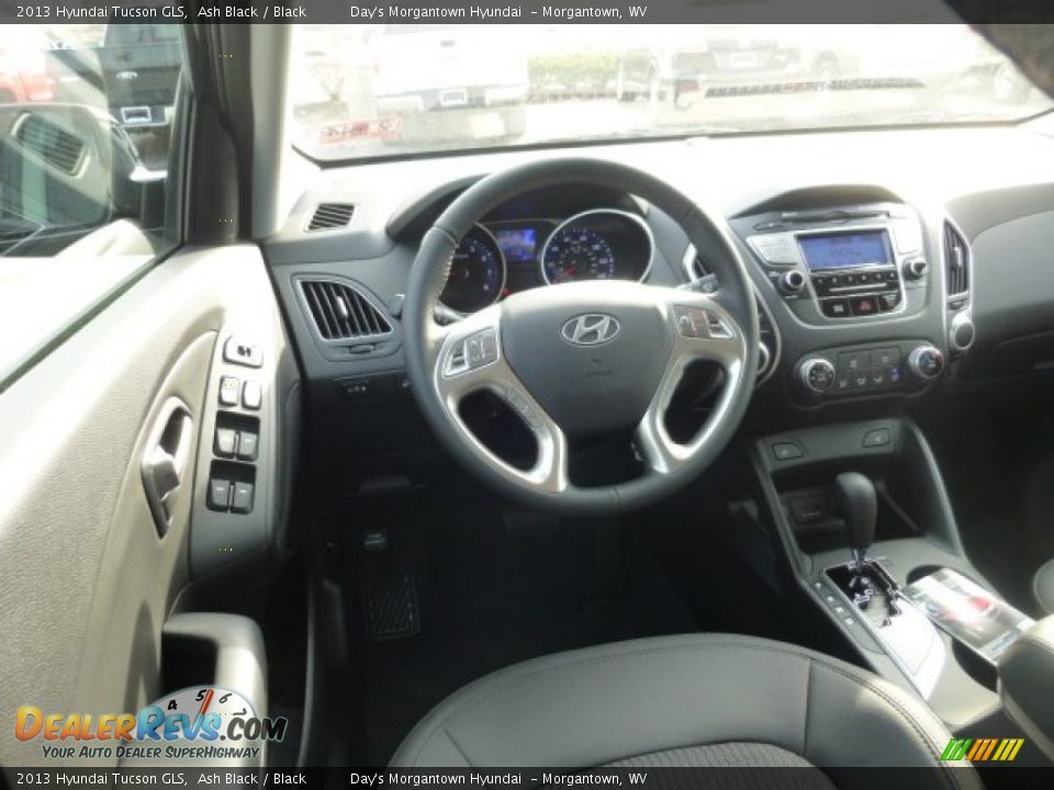 2013 Hyundai Tucson GLS Ash Black / Black Photo #15