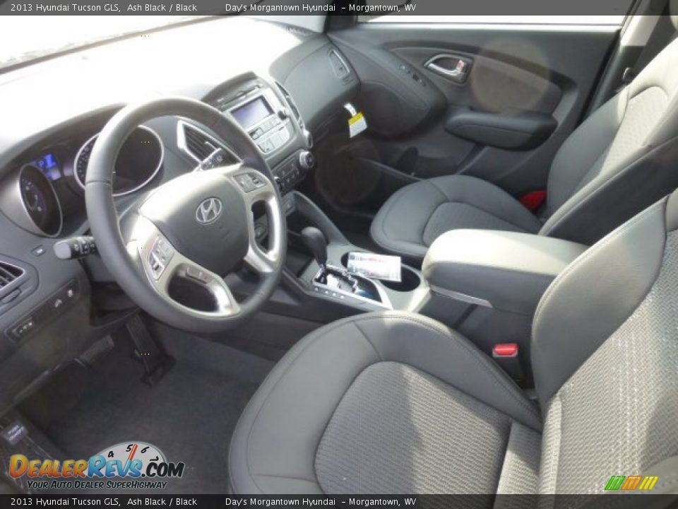 2013 Hyundai Tucson GLS Ash Black / Black Photo #17