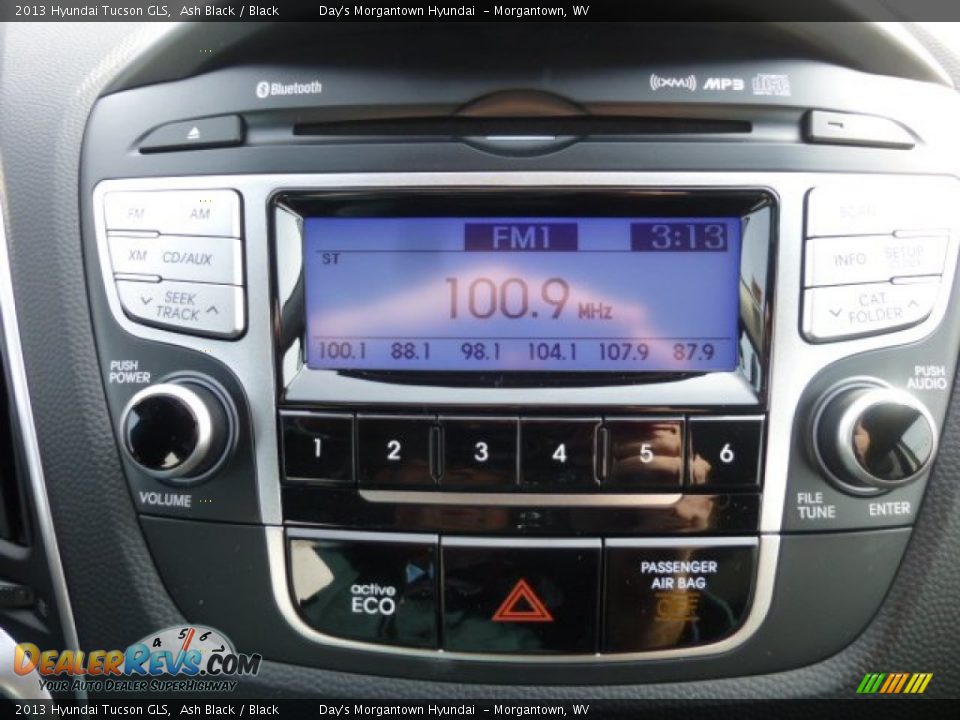 2013 Hyundai Tucson GLS Ash Black / Black Photo #19