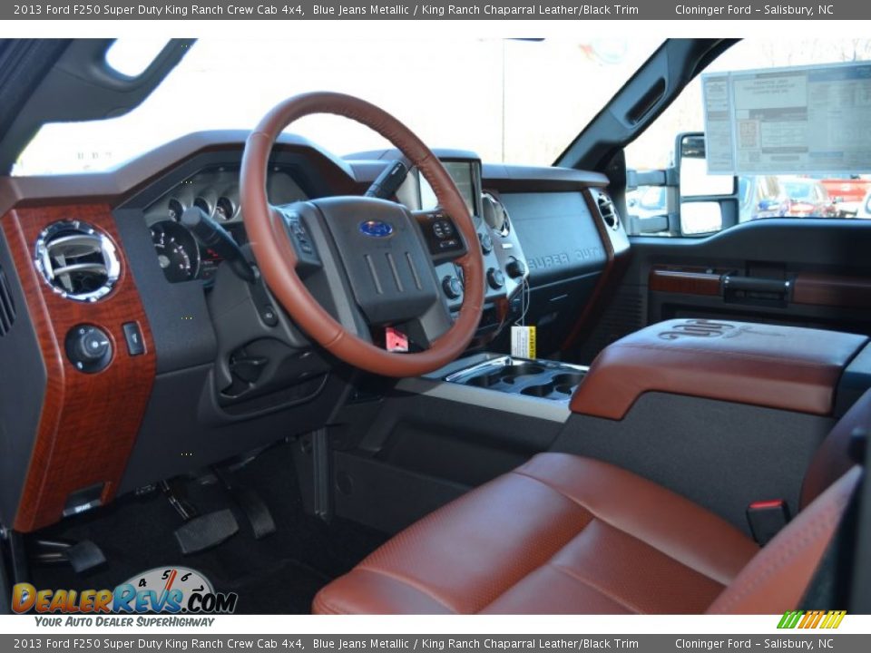 Dashboard of 2013 Ford F250 Super Duty King Ranch Crew Cab 4x4 Photo #11