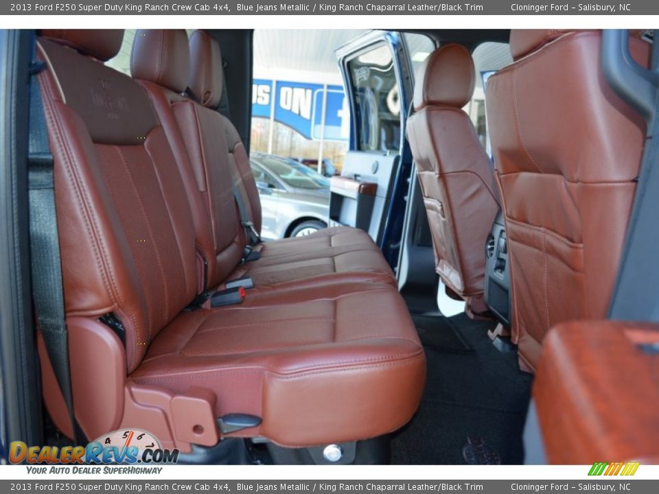 Rear Seat of 2013 Ford F250 Super Duty King Ranch Crew Cab 4x4 Photo #14