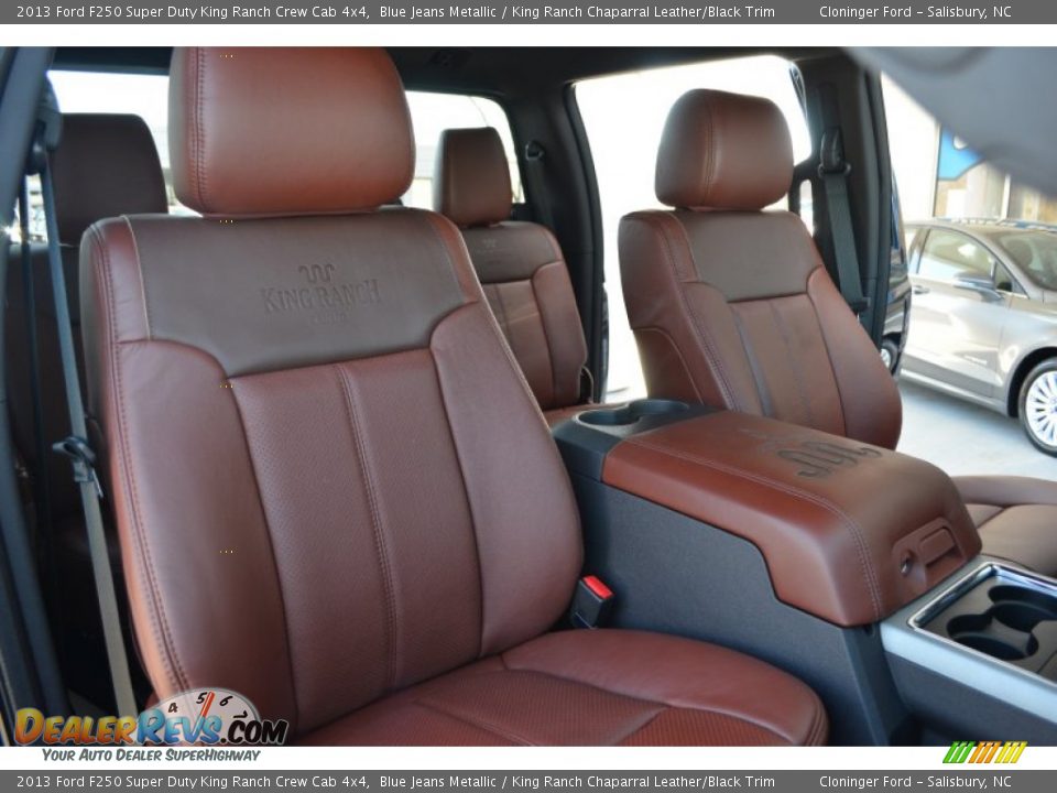 Front Seat of 2013 Ford F250 Super Duty King Ranch Crew Cab 4x4 Photo #18