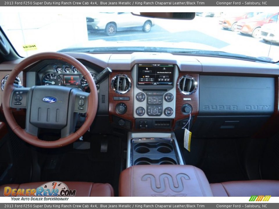 Dashboard of 2013 Ford F250 Super Duty King Ranch Crew Cab 4x4 Photo #28