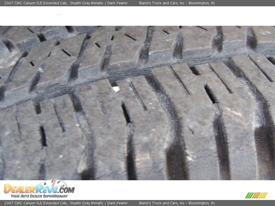 2007 GMC Canyon SLE Extended Cab Stealth Gray Metallic / Dark Pewter Photo #17