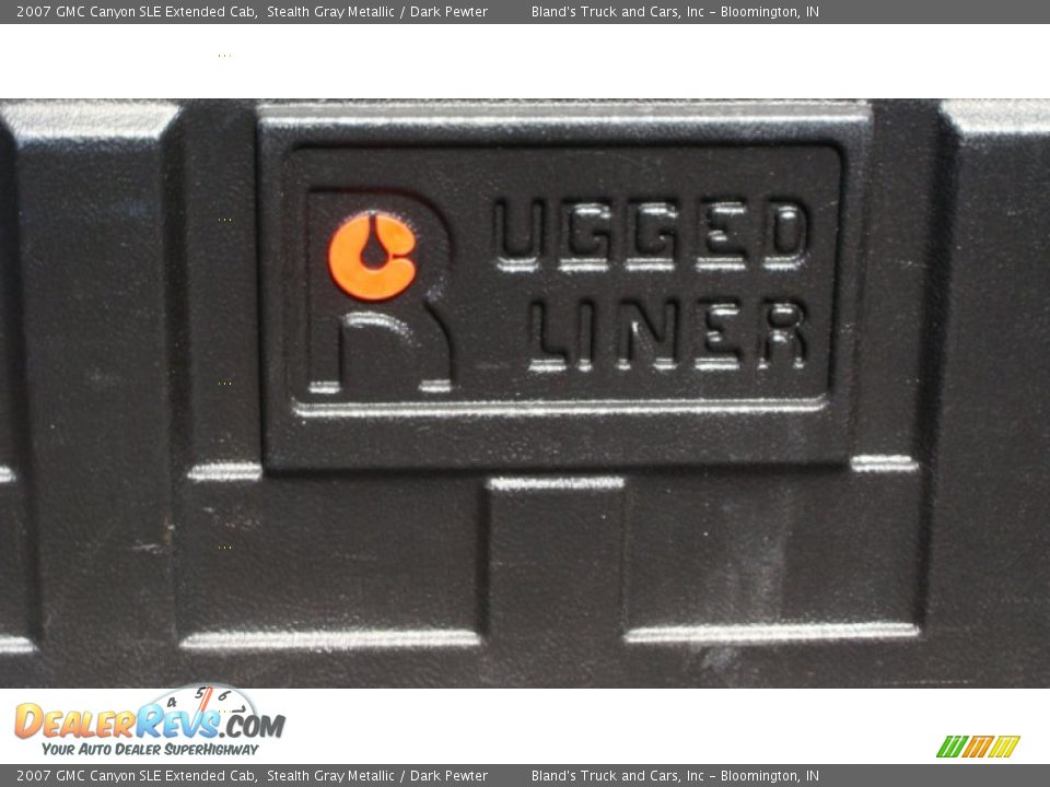 2007 GMC Canyon SLE Extended Cab Stealth Gray Metallic / Dark Pewter Photo #19