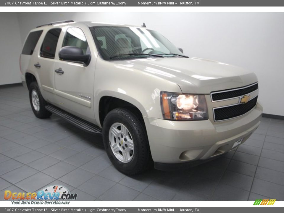 2007 Chevrolet Tahoe LS Silver Birch Metallic / Light Cashmere/Ebony Photo #1