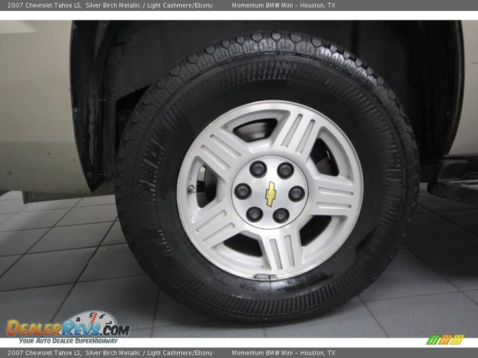 2007 Chevrolet Tahoe LS Silver Birch Metallic / Light Cashmere/Ebony Photo #9