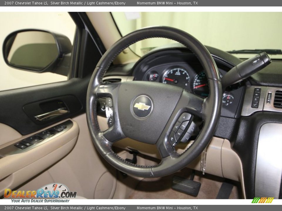 2007 Chevrolet Tahoe LS Silver Birch Metallic / Light Cashmere/Ebony Photo #27