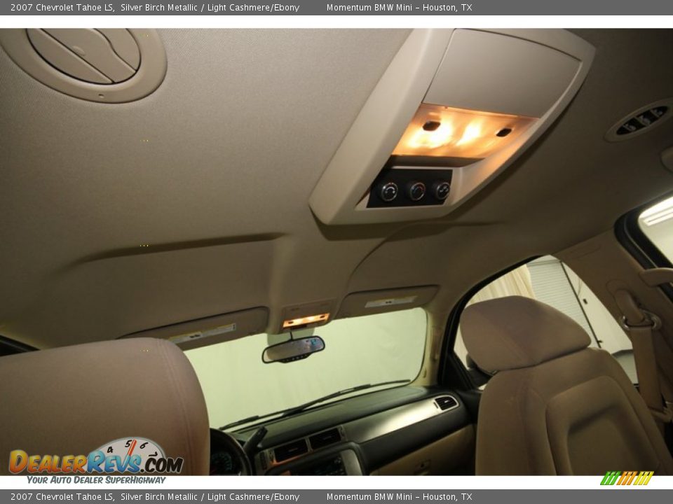 2007 Chevrolet Tahoe LS Silver Birch Metallic / Light Cashmere/Ebony Photo #28
