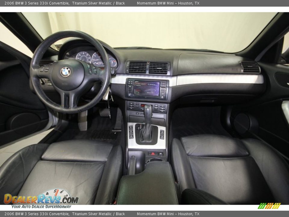 2006 BMW 3 Series 330i Convertible Titanium Silver Metallic / Black Photo #4