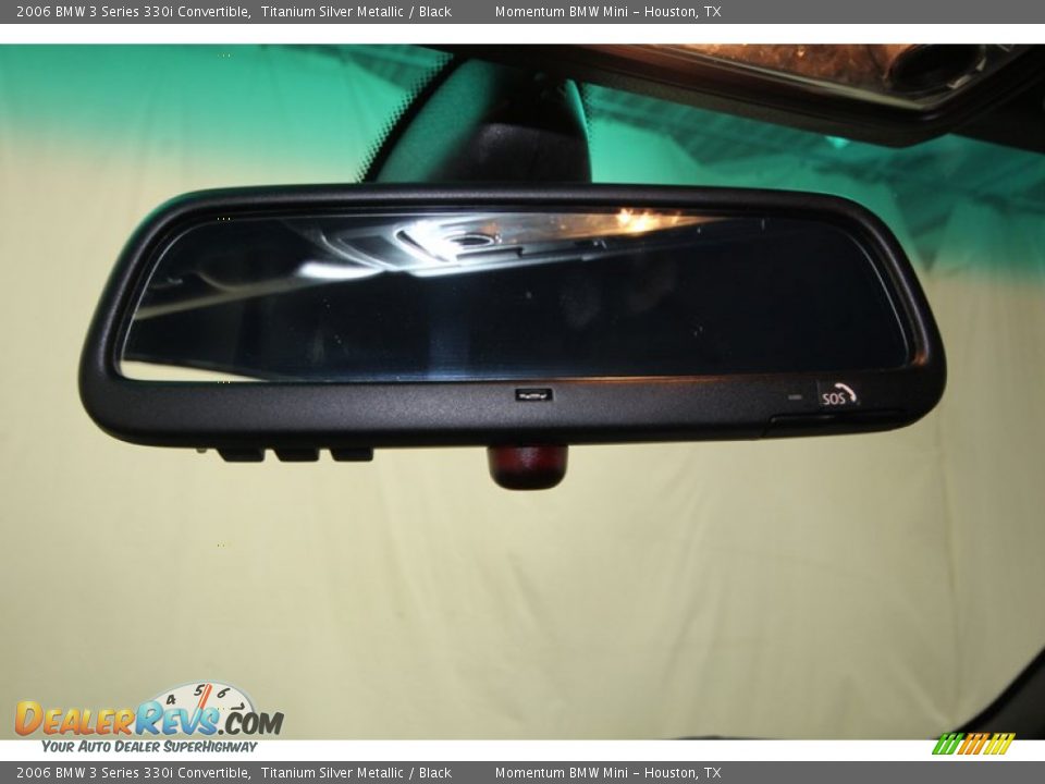 2006 BMW 3 Series 330i Convertible Titanium Silver Metallic / Black Photo #18