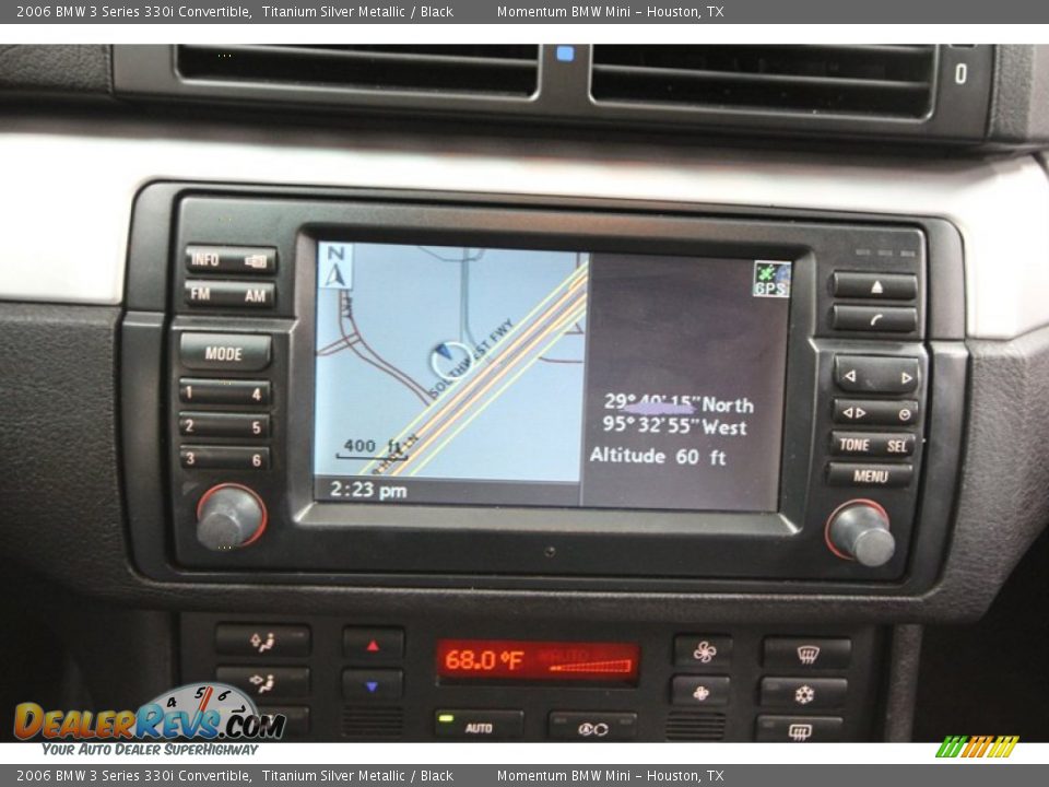 2006 BMW 3 Series 330i Convertible Titanium Silver Metallic / Black Photo #19