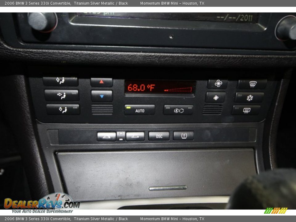 2006 BMW 3 Series 330i Convertible Titanium Silver Metallic / Black Photo #20