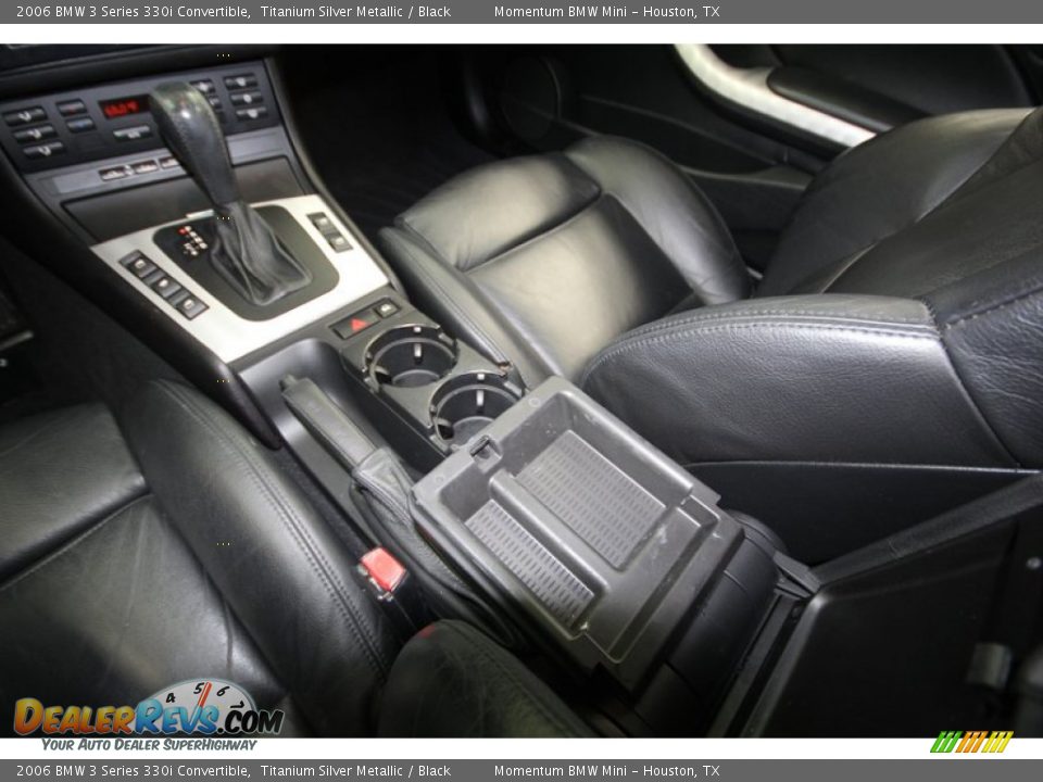 2006 BMW 3 Series 330i Convertible Titanium Silver Metallic / Black Photo #22