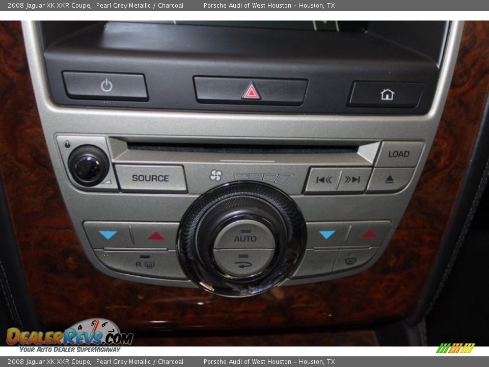 2008 Jaguar XK XKR Coupe Pearl Grey Metallic / Charcoal Photo #29