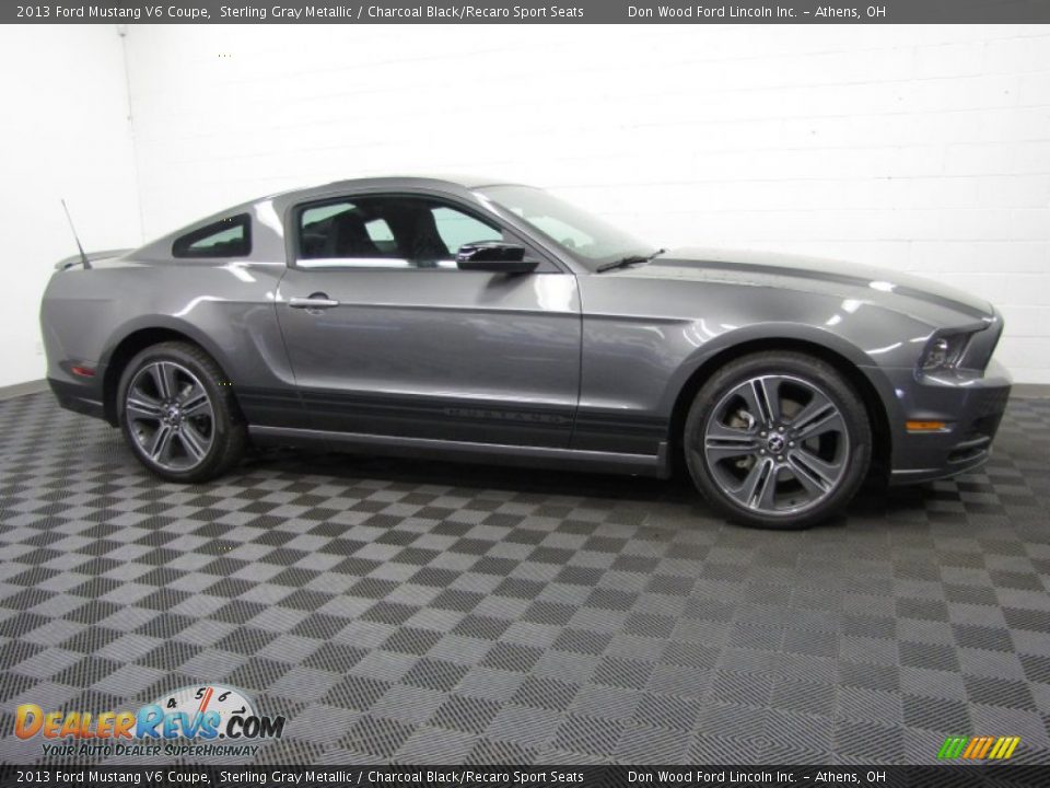 Sterling Gray Metallic 2013 Ford Mustang V6 Coupe Photo #3