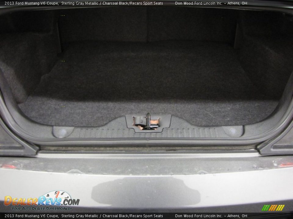 2013 Ford Mustang V6 Coupe Sterling Gray Metallic / Charcoal Black/Recaro Sport Seats Photo #4