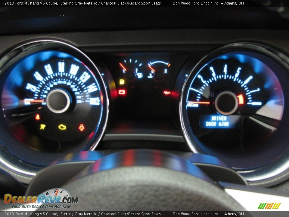 2013 Ford Mustang V6 Coupe Gauges Photo #16