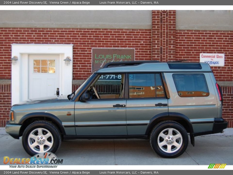 2004 Land Rover Discovery SE Vienna Green / Alpaca Beige Photo #1