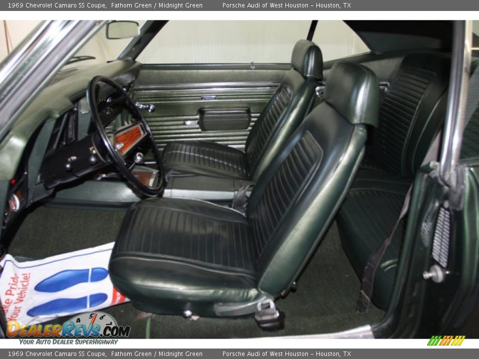 Front Seat of 1969 Chevrolet Camaro SS Coupe Photo #18