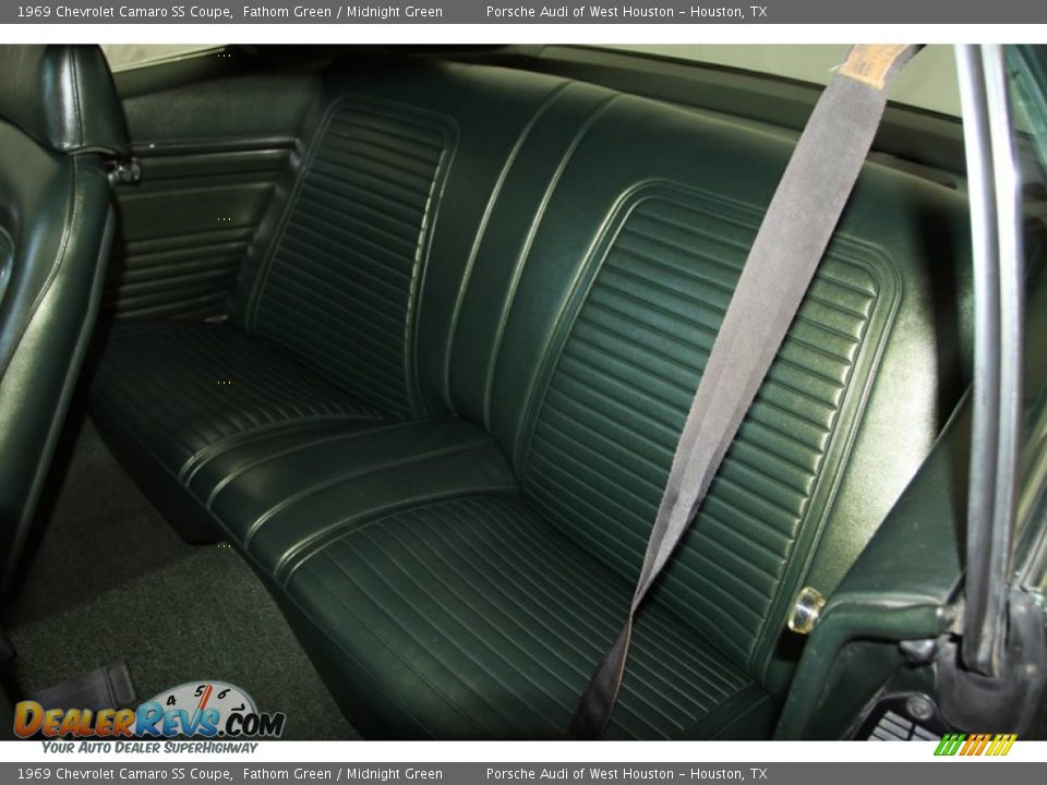 Rear Seat of 1969 Chevrolet Camaro SS Coupe Photo #19