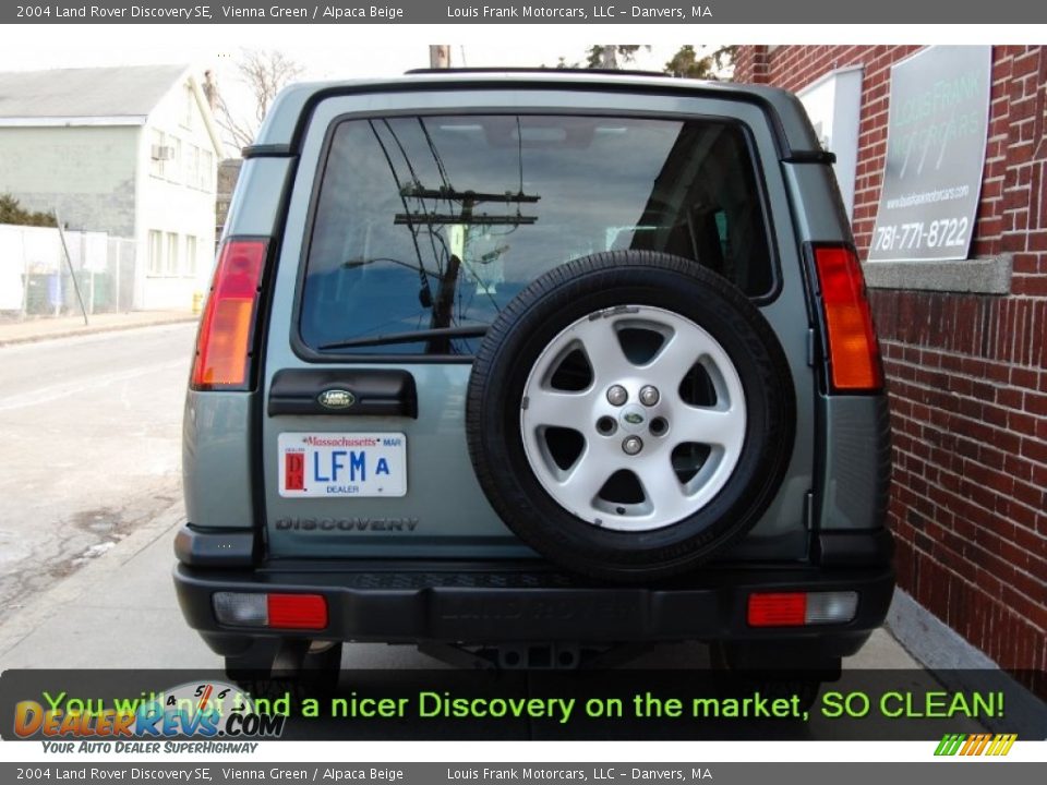 2004 Land Rover Discovery SE Vienna Green / Alpaca Beige Photo #9