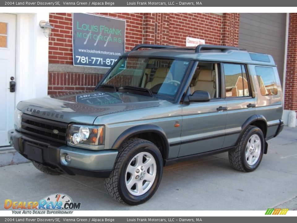 2004 Land Rover Discovery SE Vienna Green / Alpaca Beige Photo #10