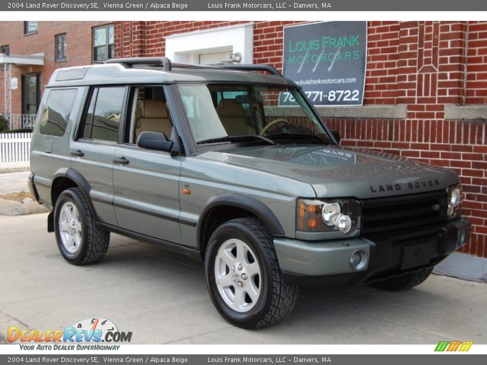 2004 Land Rover Discovery SE Vienna Green / Alpaca Beige Photo #11