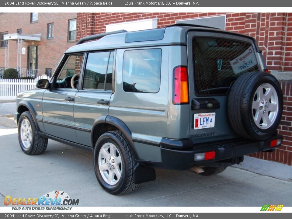 2004 Land Rover Discovery SE Vienna Green / Alpaca Beige Photo #12