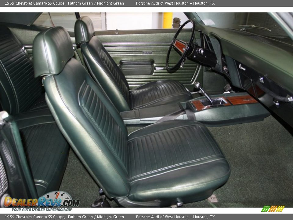 Front Seat of 1969 Chevrolet Camaro SS Coupe Photo #32