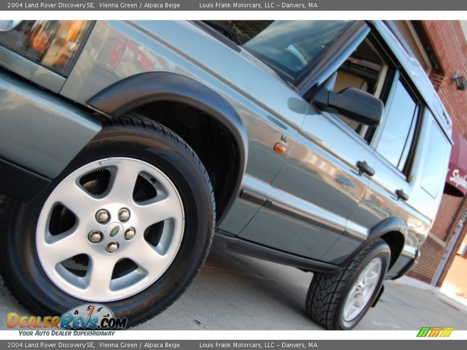2004 Land Rover Discovery SE Vienna Green / Alpaca Beige Photo #14