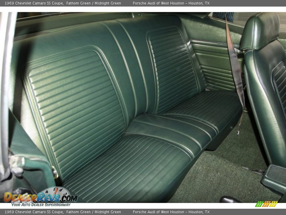 Rear Seat of 1969 Chevrolet Camaro SS Coupe Photo #34