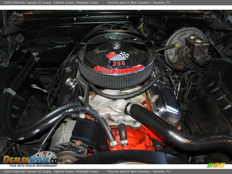 1969 Chevrolet Camaro SS Coupe 396 ci. V8 Engine Photo #36