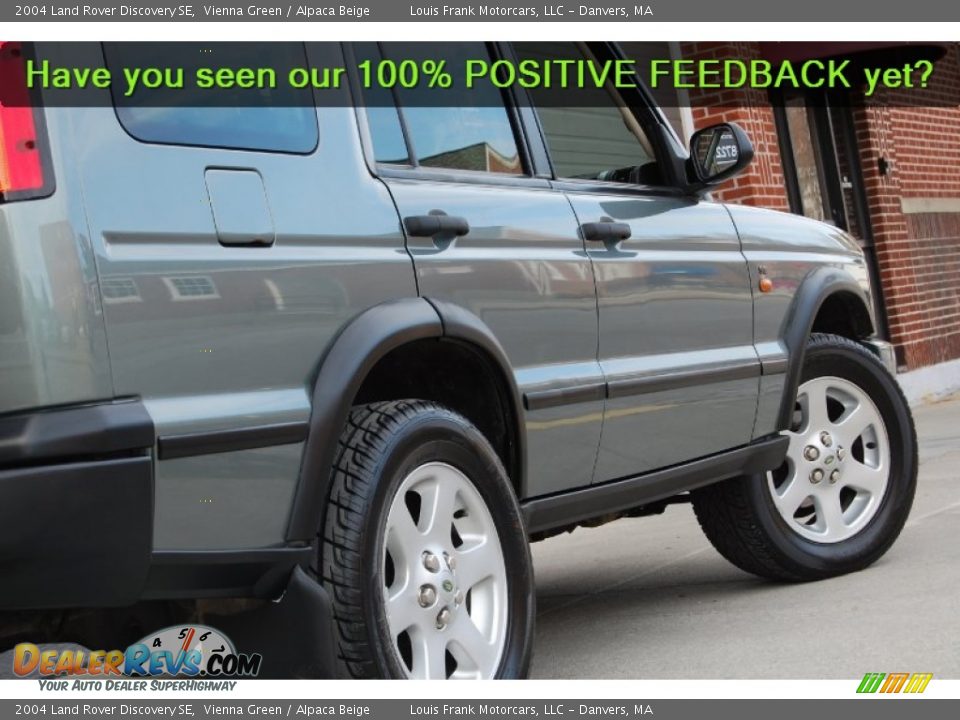 2004 Land Rover Discovery SE Vienna Green / Alpaca Beige Photo #17